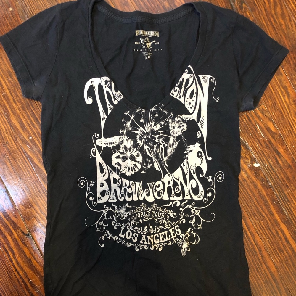 True Religion Dandelion V-Neck